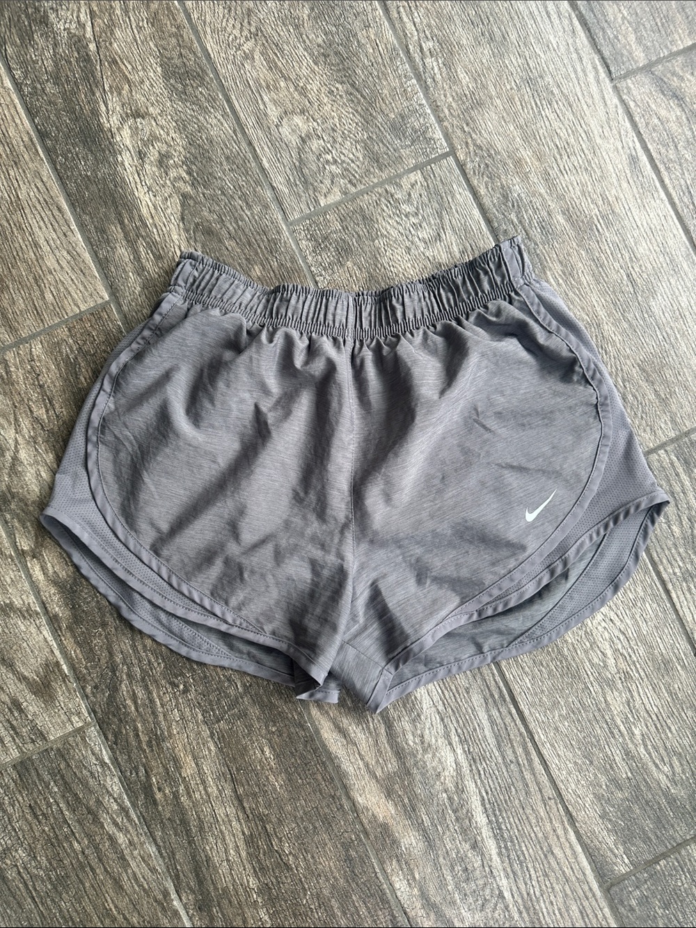 Nike Dri-FIT Tempo Running Shorts Heather Gray Size Small